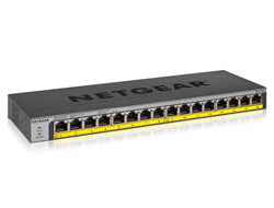 16-PORT POE/POE+GB UNMGD SWITCH