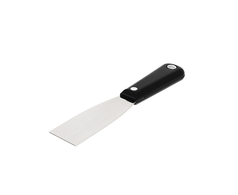 Putty knife, stainless steel blade