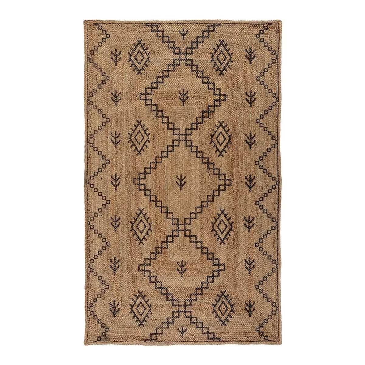 Tapis style berbère en jute RAWAN