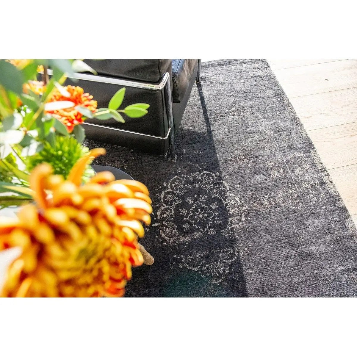 Tapis de salon coton Médaillon Fading World - Novatrend 