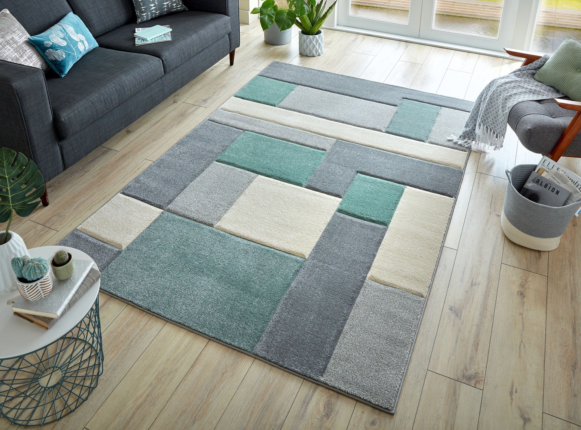 SPACE designer living room rug