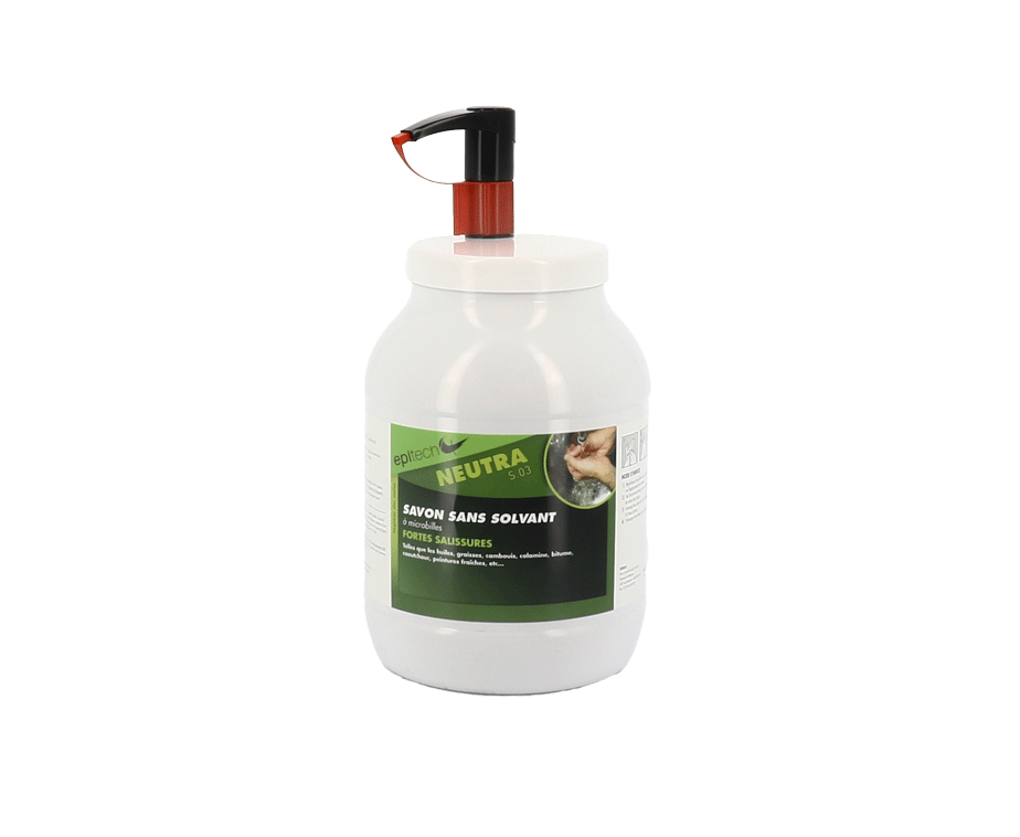 Solvent-free soap - 2.8 L can + pump