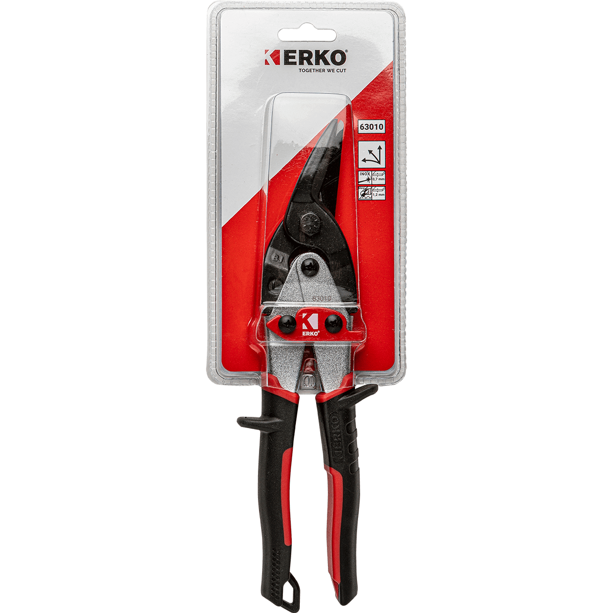 ERKO 63010 LEFT CUTTING SHEET METAL SHEARS 