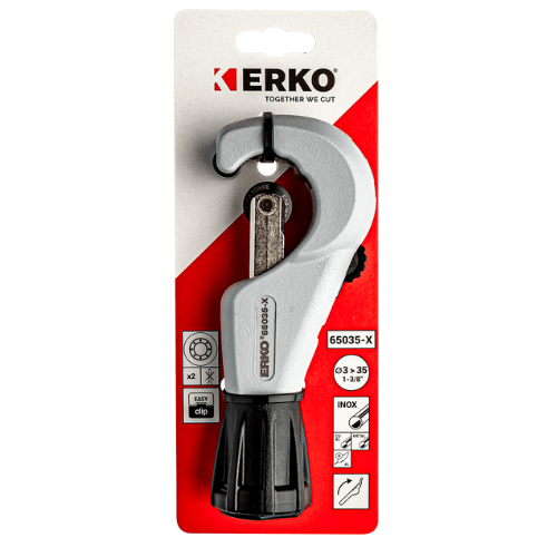 ERKO 65035-X STAINLESS STEEL TUBE CUTTER 3-35MM  - 0