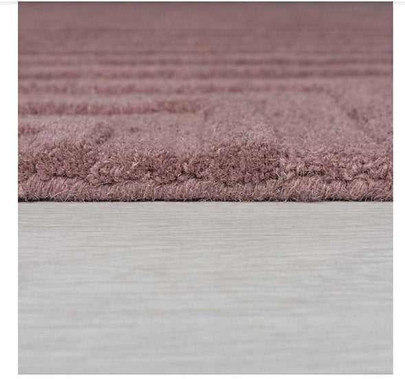 Tapis de salon design pure laine CASTELA - Novatrend 