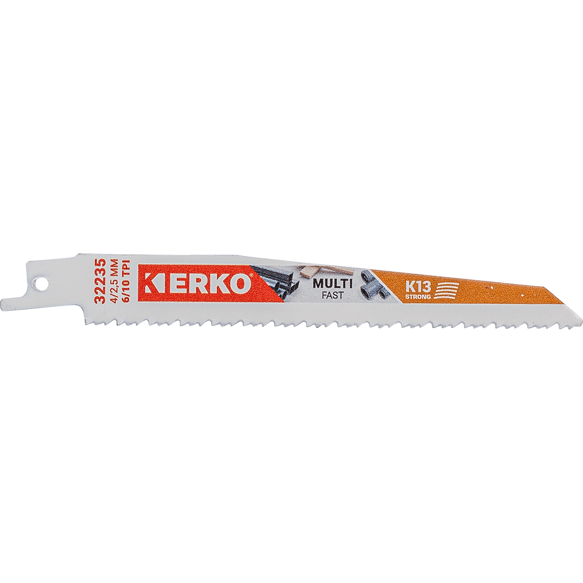 ERKO SABER BLADE 150x19x1.3 6/10T MULTI K13 CASE 5 