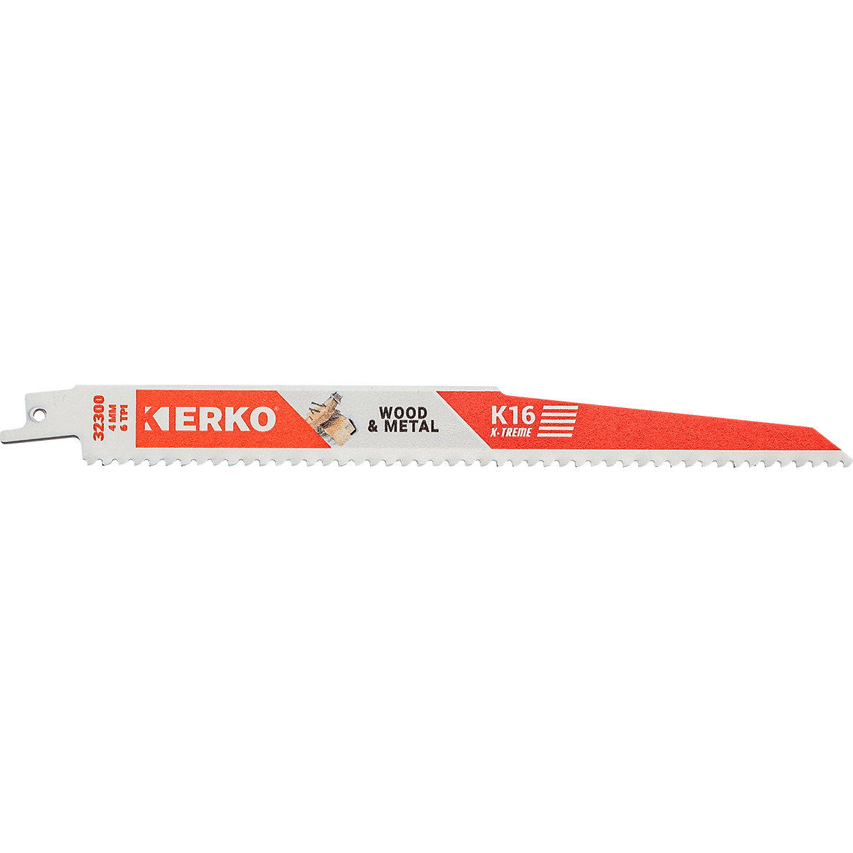 ERKO SABER BLADE 228x22x1.6 6T WOOD K16 CASE 5 