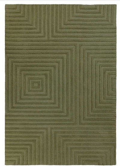 Tapis de salon design pure laine CASTELA - Novatrend 