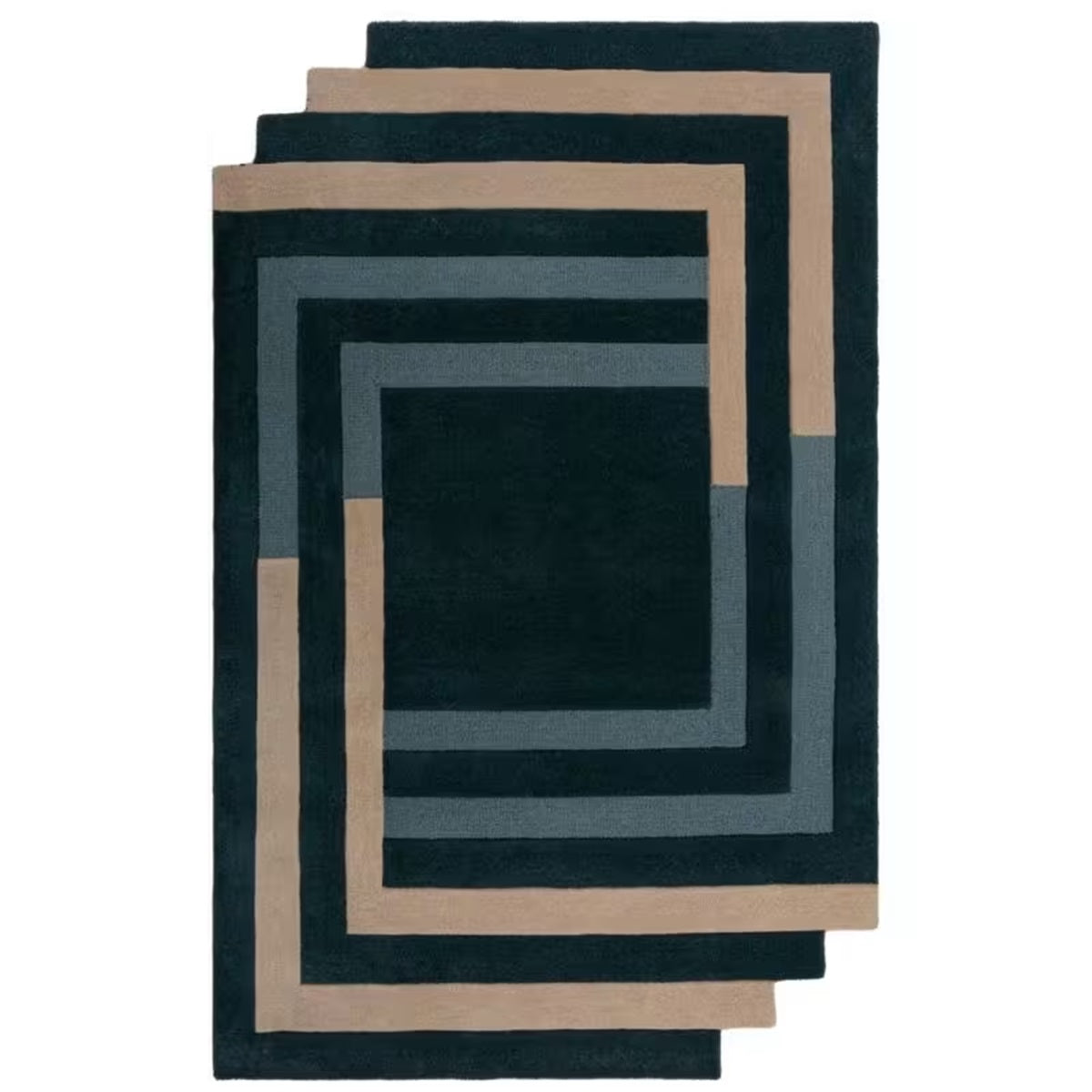 MAZY modern wool living room rug 