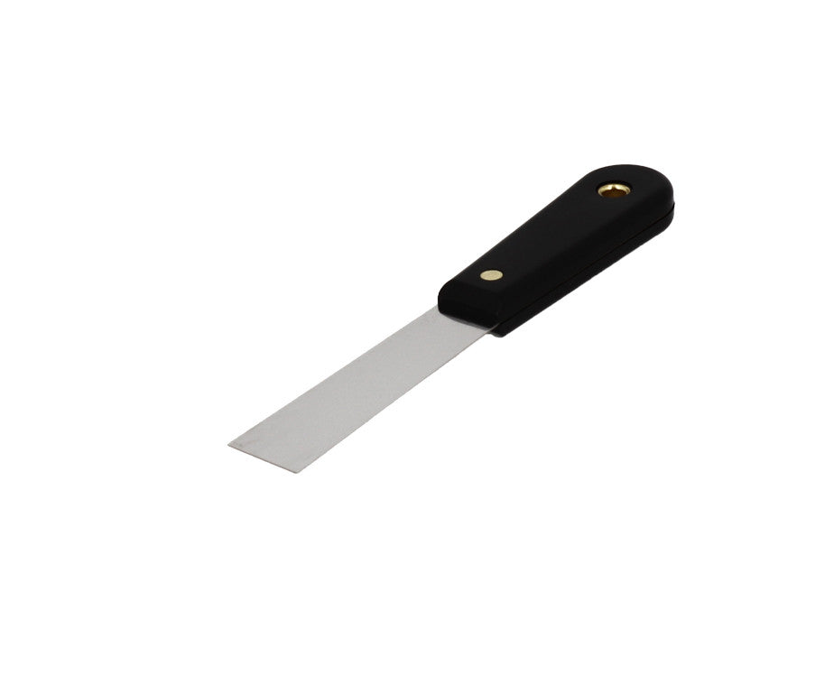 Putty knife, stainless steel blade