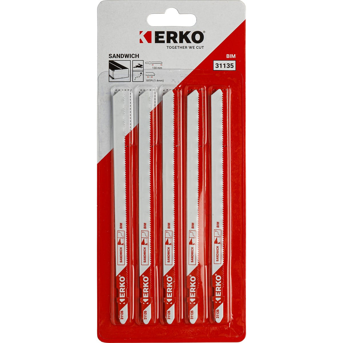 ERKO SANDWICH XTREM 130MM 18T JUMP BLADE CARD 6 