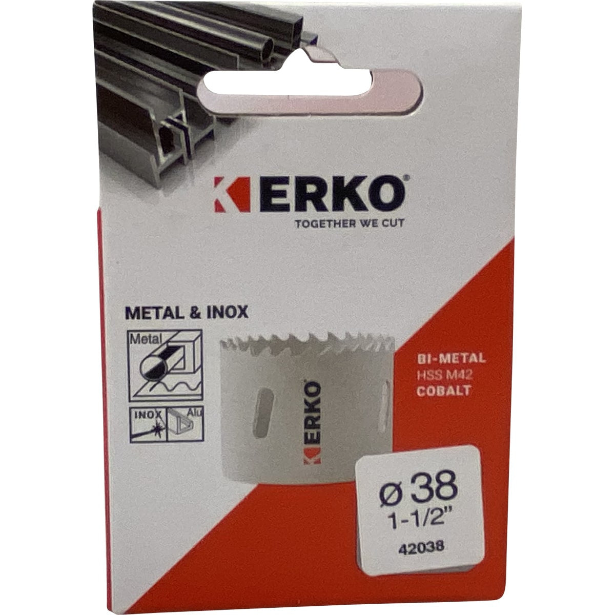 BIMETALL-BIT ERKO 42038 DURCHM. 38MM 