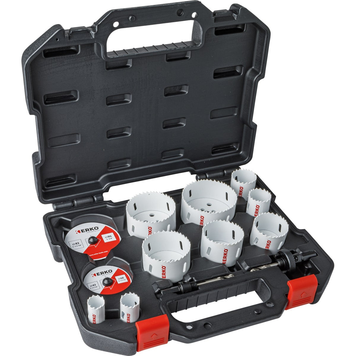 COFFRET TREPAN BIMETAL ERKO 42900