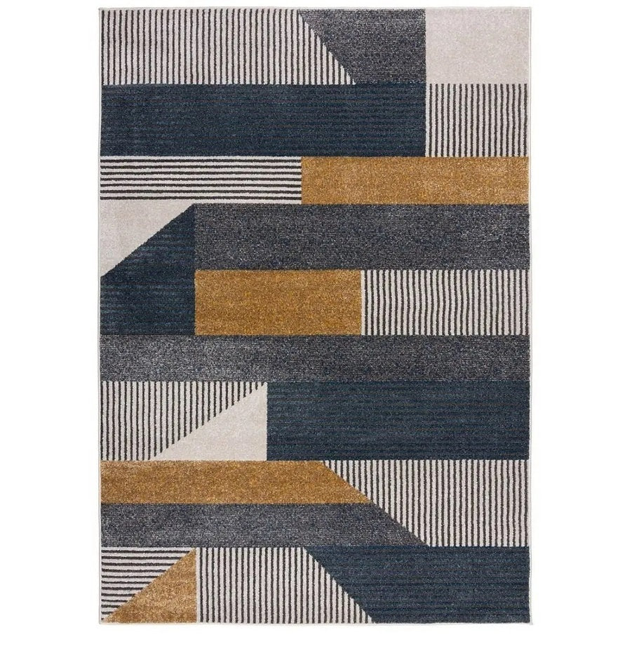 BRIXON designer living room rug