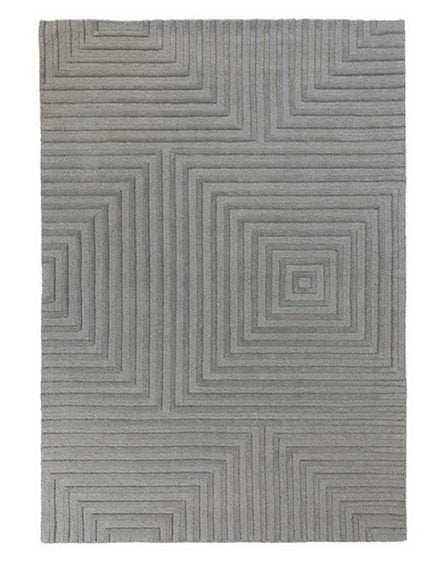 Tapis de salon design pure laine CASTELA - Novatrend 