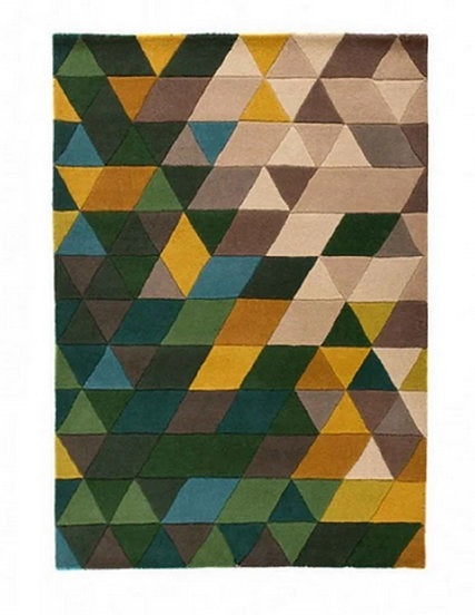 SHAPE pure wool designer living room rug