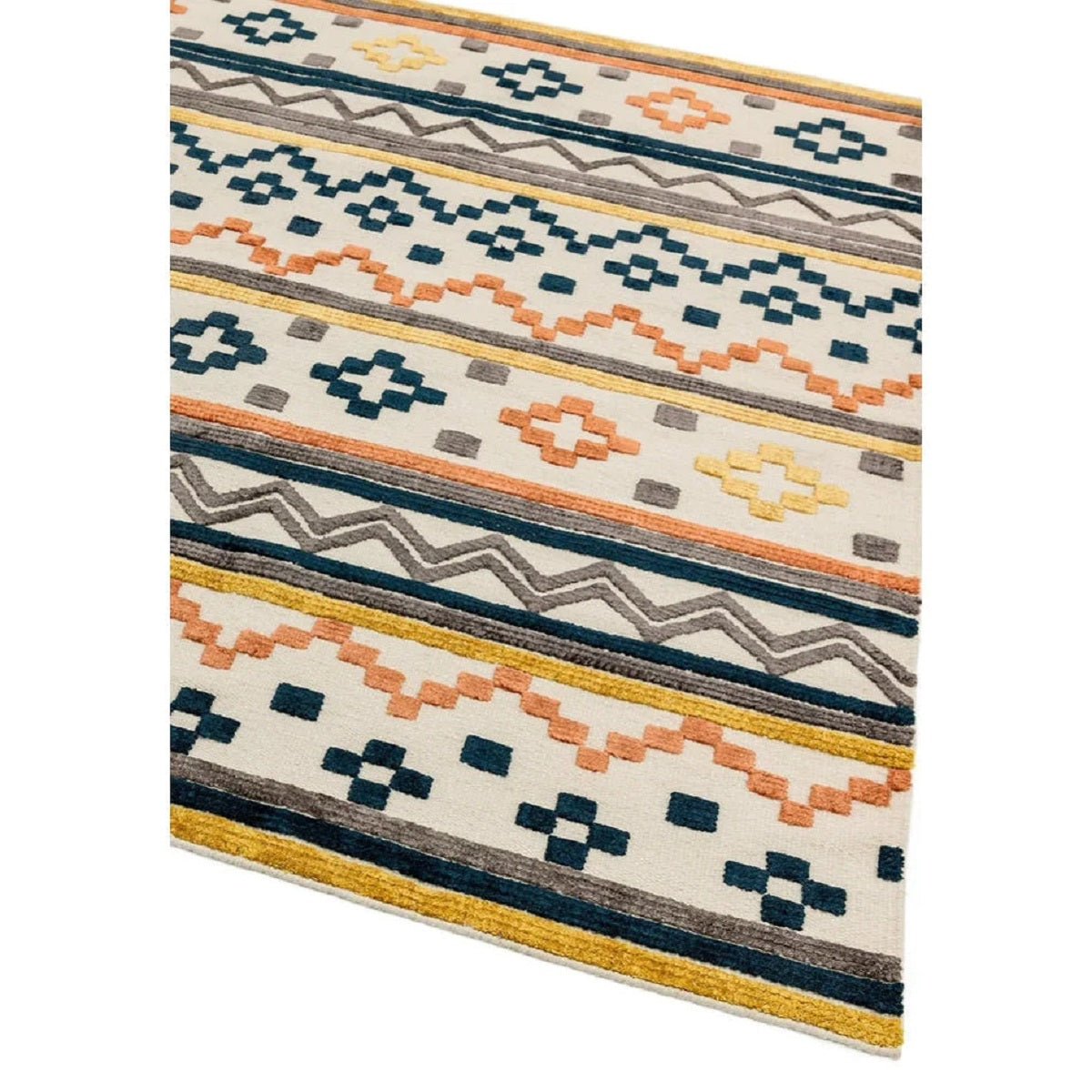 Tapis de salon en laine style berbère TEO - Novatrend 