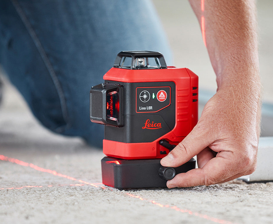 Laser Leica Lino L6R Multilignes rouges 3x360°