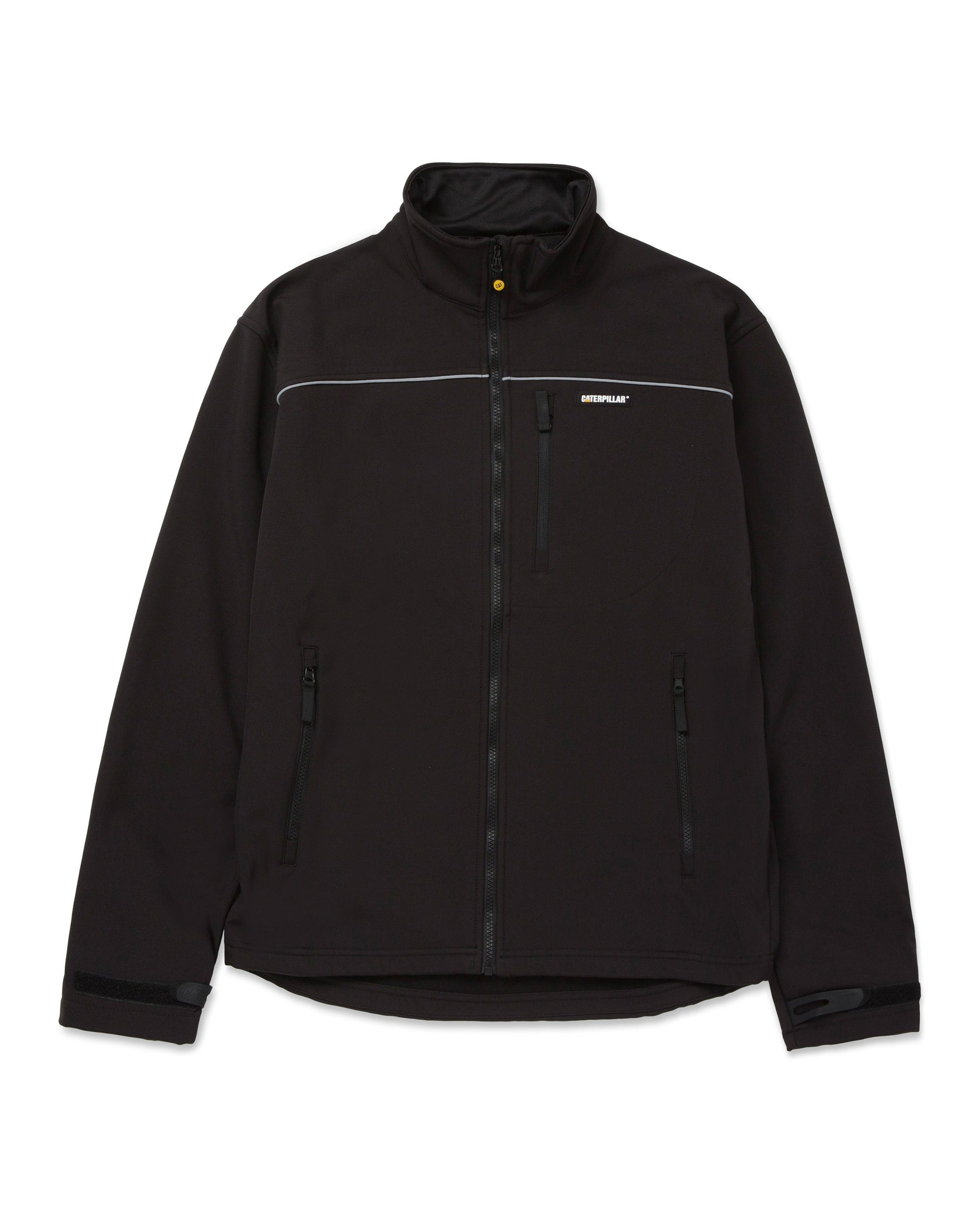 SOFT SHELL JACKET CATERPILLAR BLACK