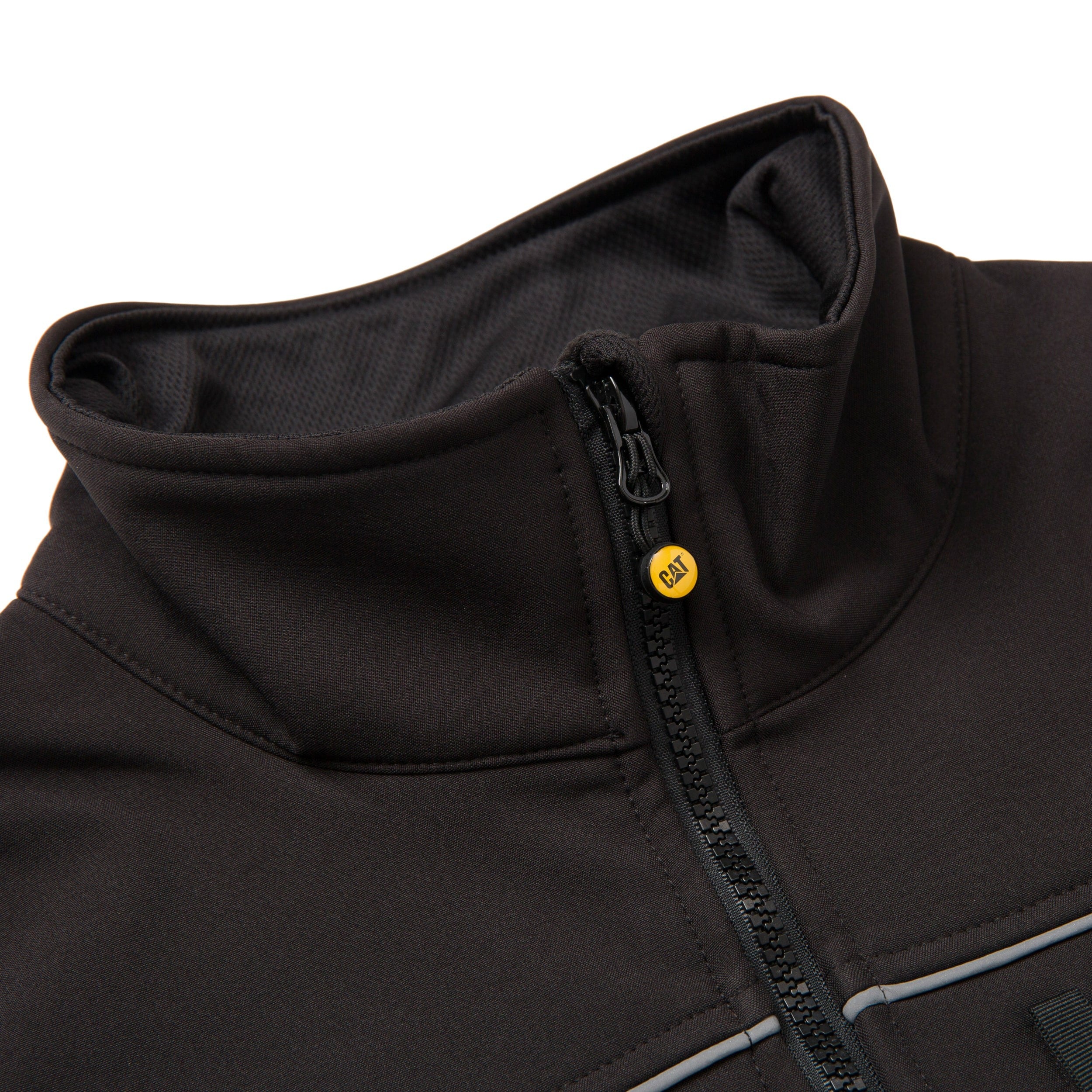 SOFT SHELL JACKET CATERPILLAR BLACK