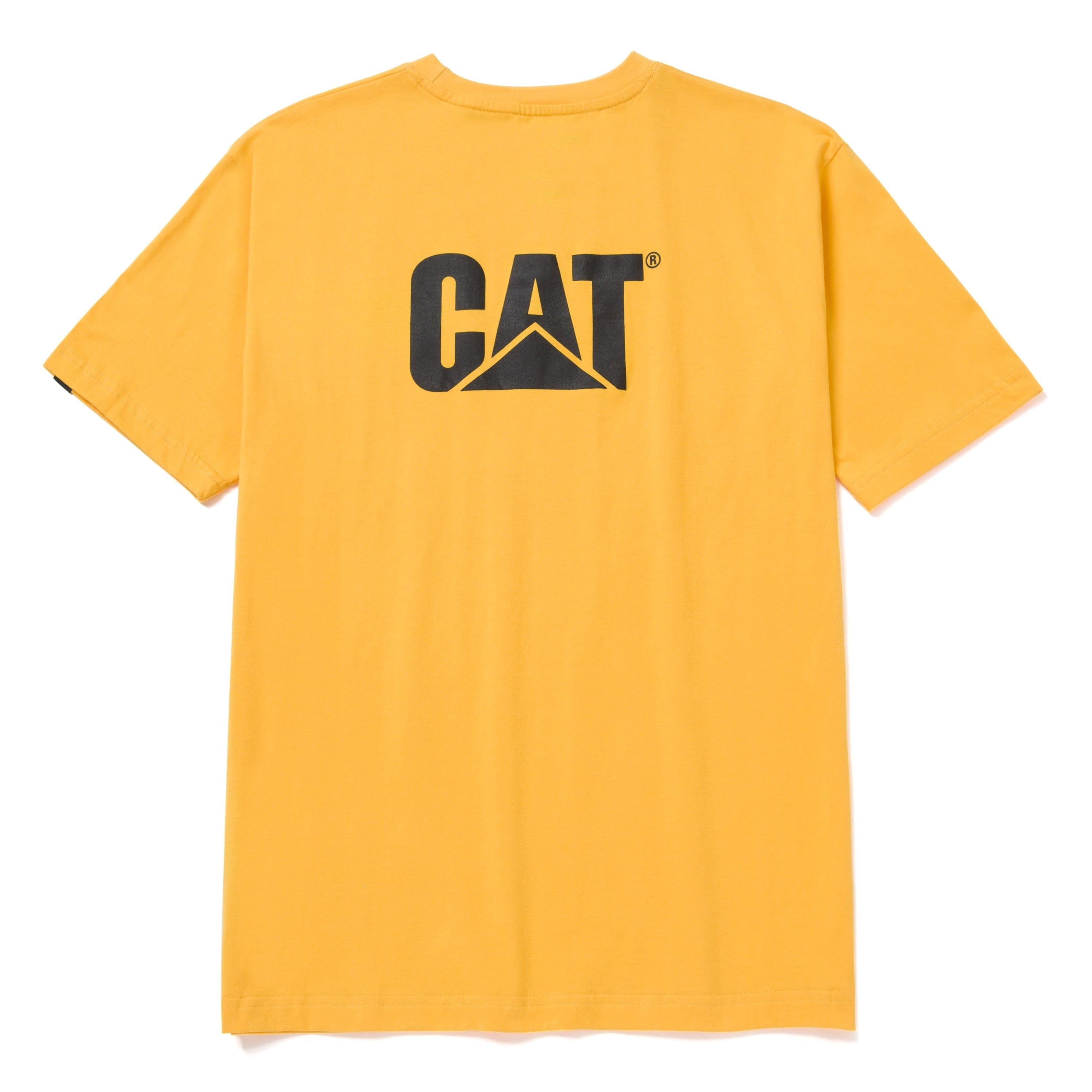 TRADEMARK TEE SHIRT YELLOW CATERPILLAR - 0