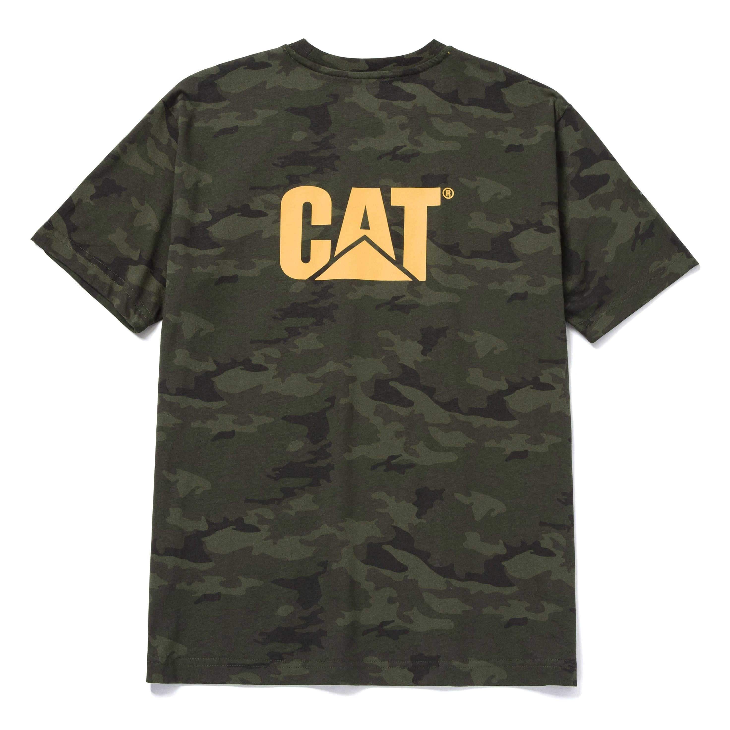 TRADEMARK TEE SHIRT NIGHT CAMO CATERPILLAR