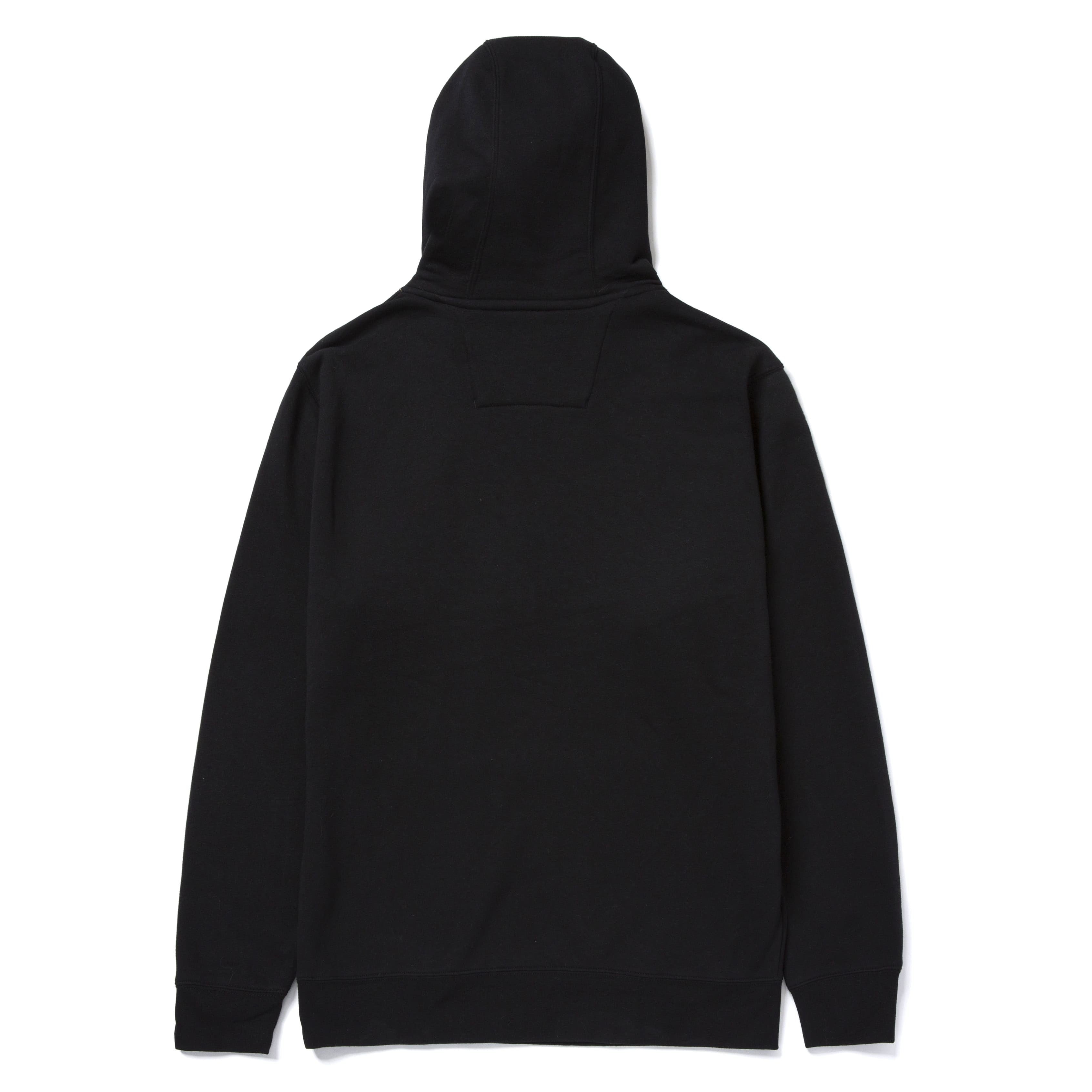 TRADEMARK HOODED SWEATSHIRT BLACK - 0