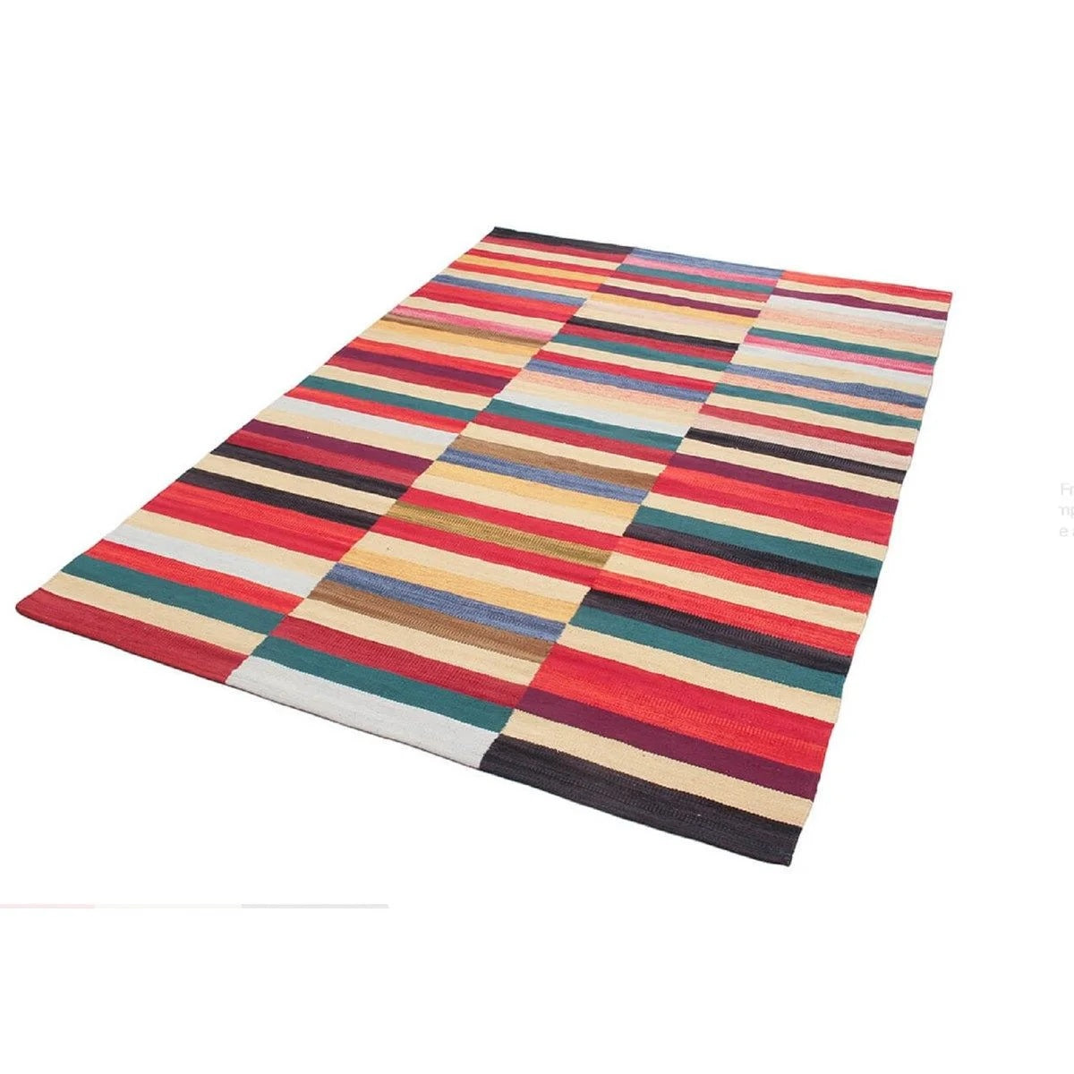 GRICK modern cotton living room rug  - 0