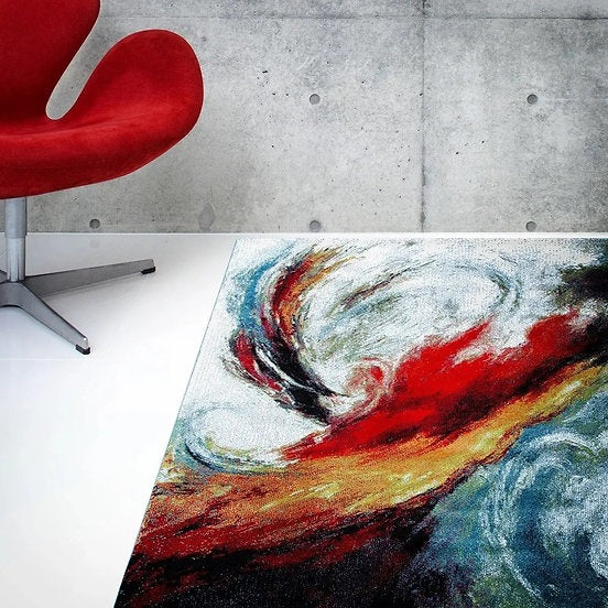 Tapis de salon design STRAT - Novatrend 