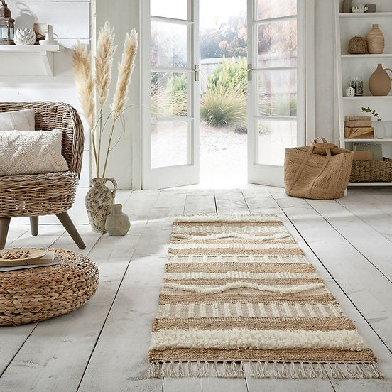 Tapis de salon en jute MEDINHA - Novatrend 