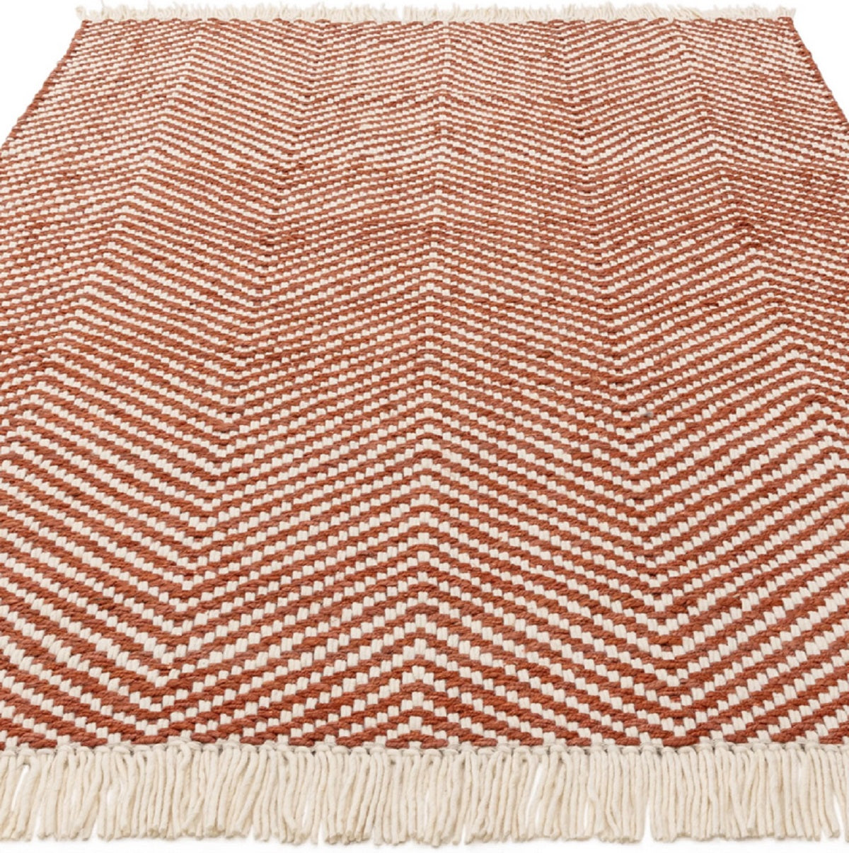 VIGA Jute and Cotton Living Room Rug