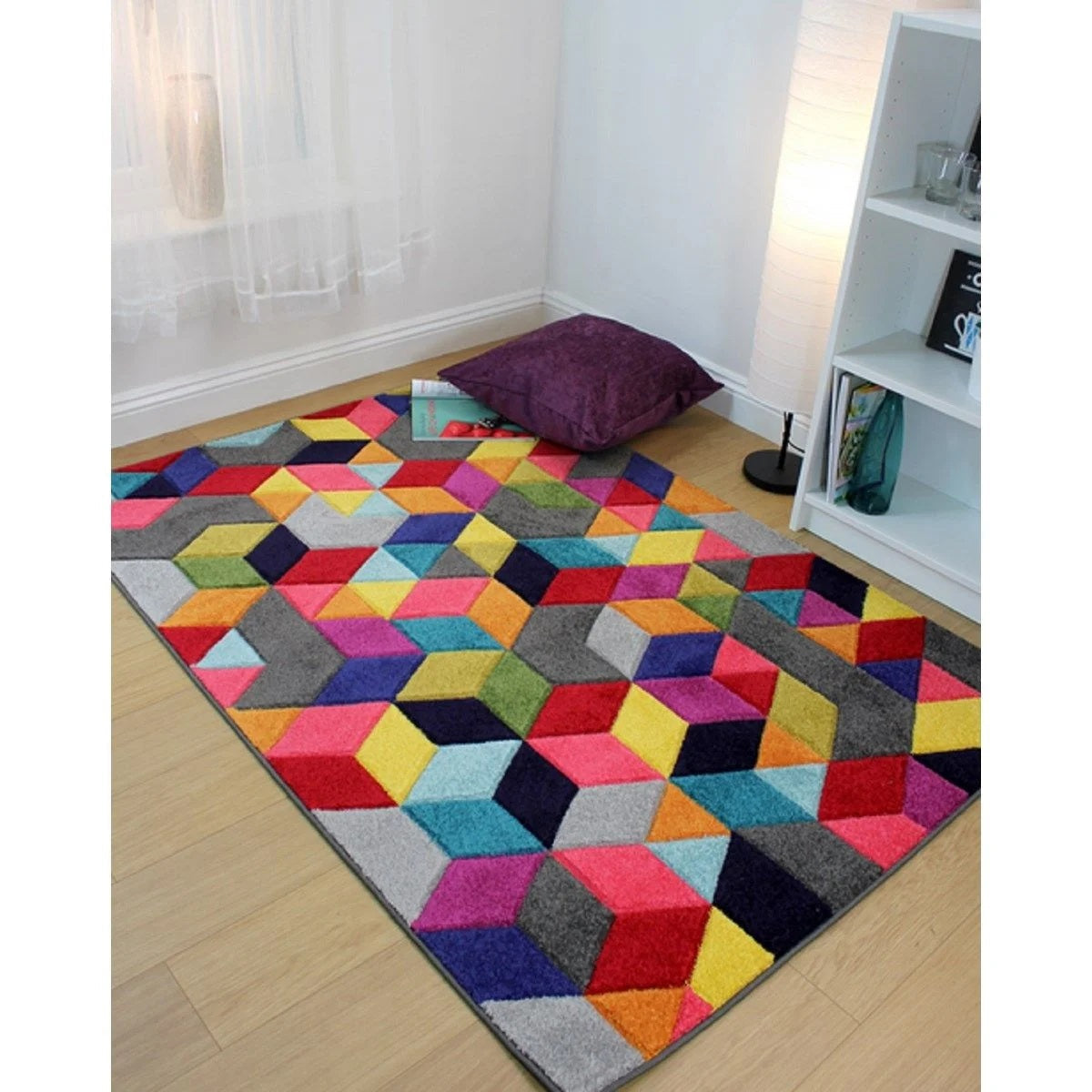 SPECTRUM modern and designer colorful rug - 0