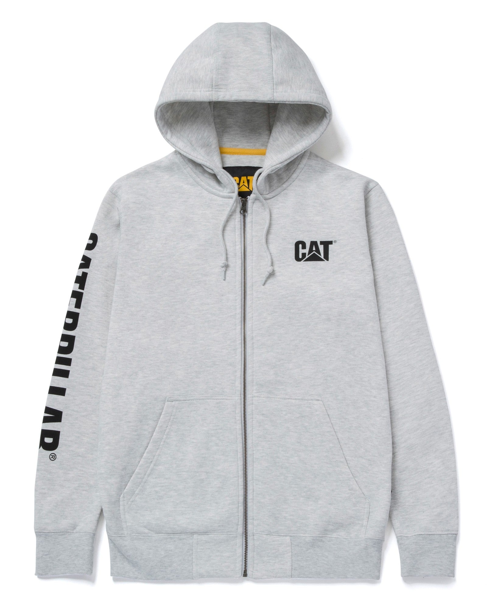 SWEATSHIRT-BANNER CATERPILLAR HELL HEIDEGRAU