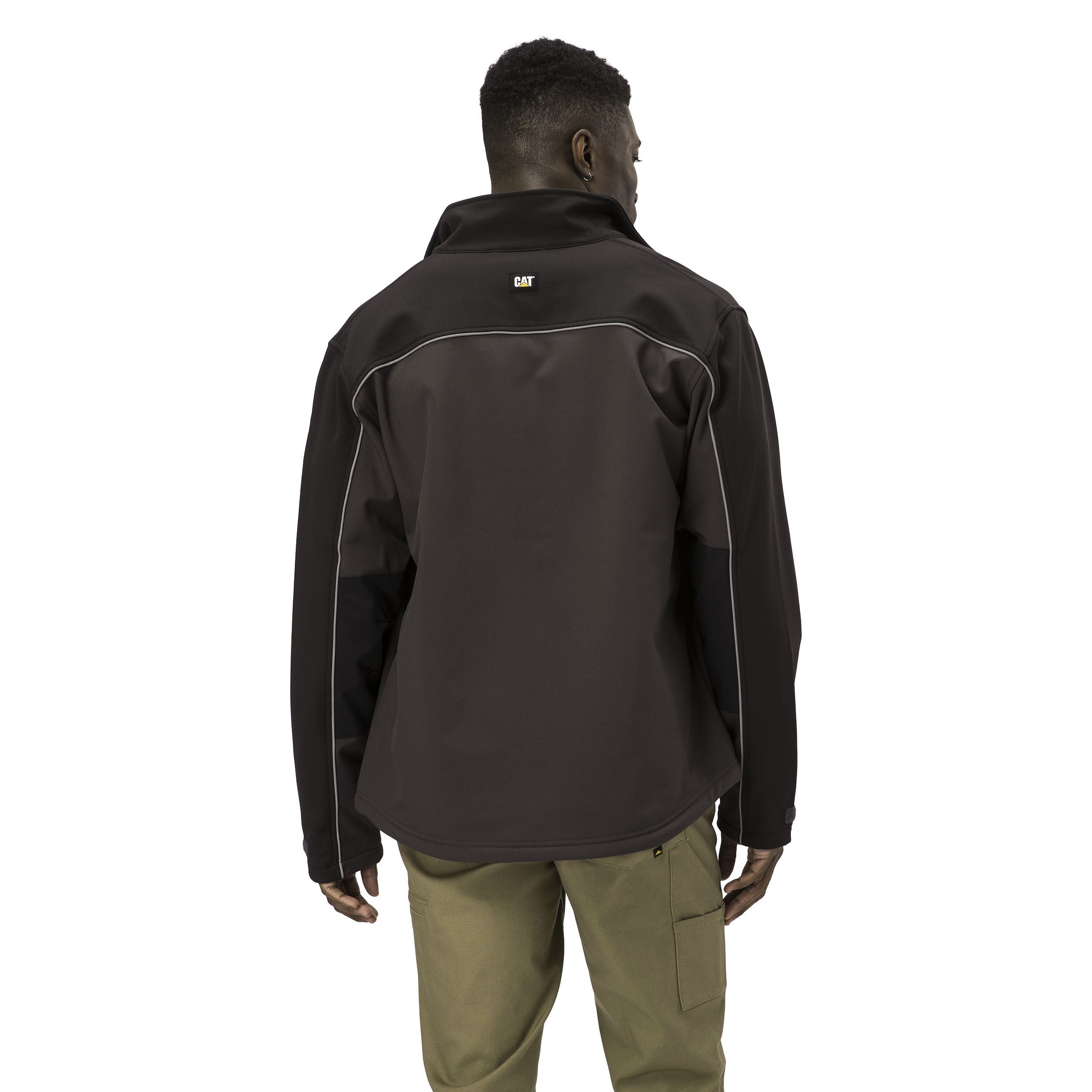 SOFT SHELL JACKET CATERPILLAR GRAPHITE - 0