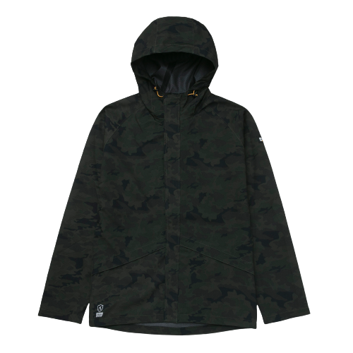 ESSENTIAL REGENJACKE NIGHT CAMO