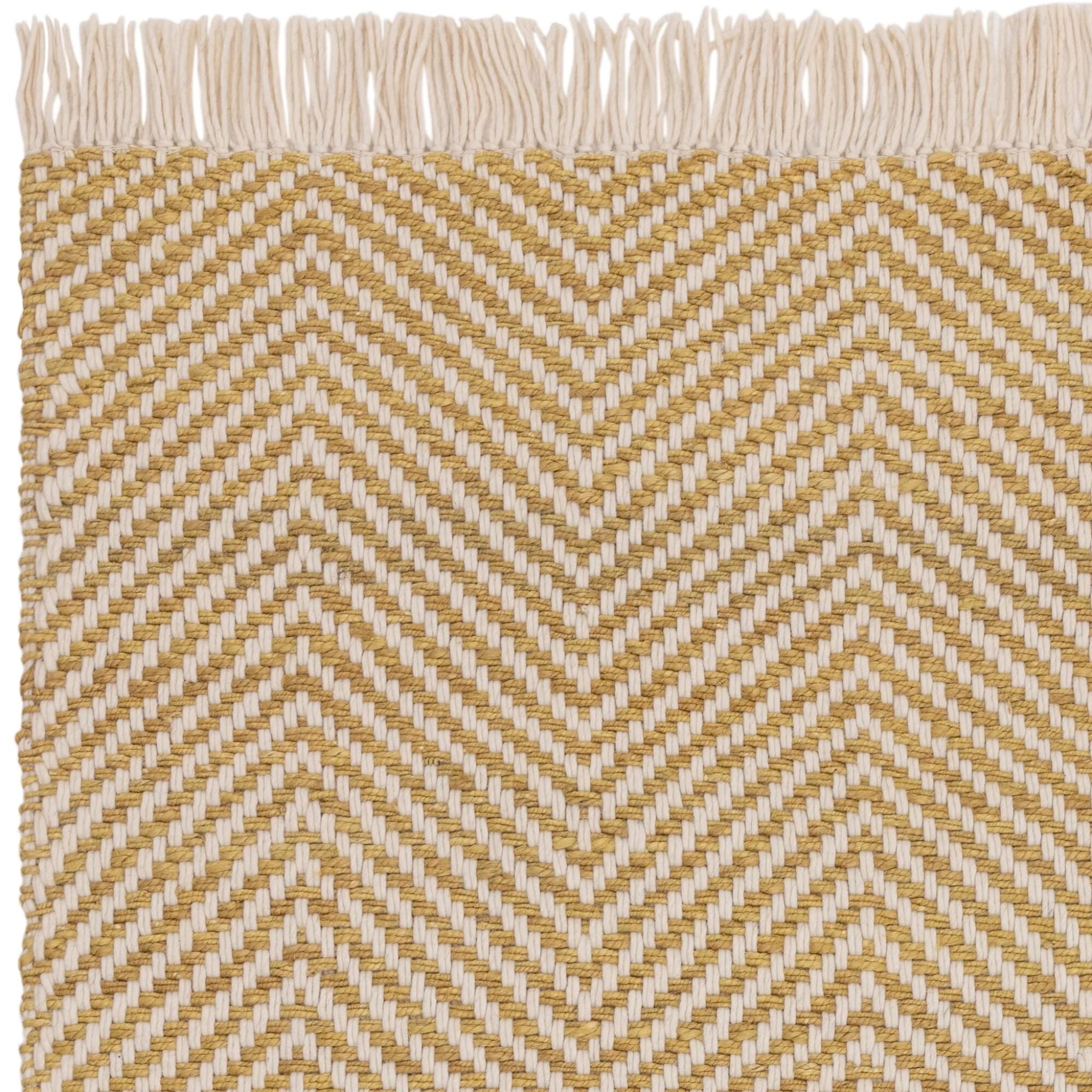 VIGA Jute and Cotton Living Room Rug