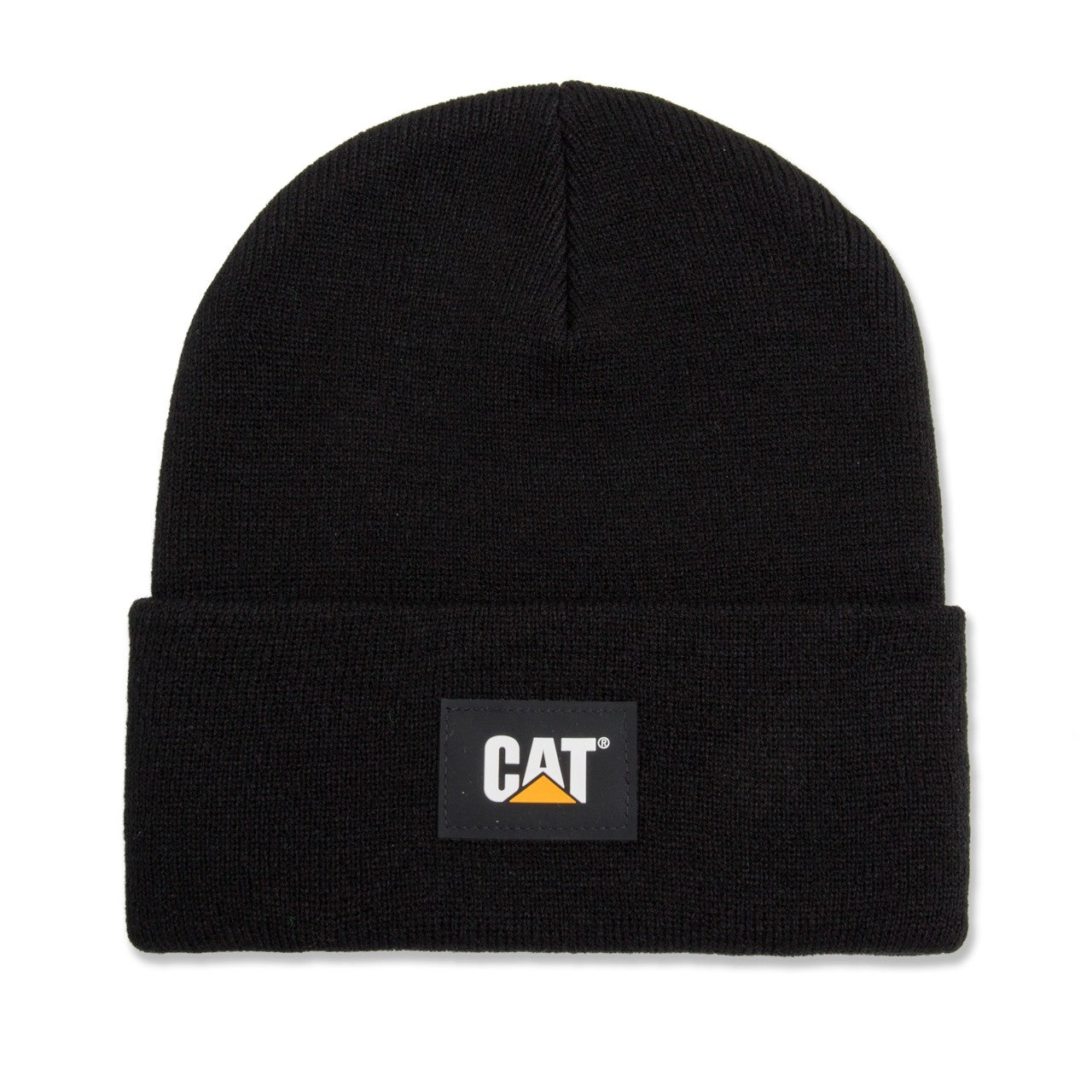 LABEL CUFF CATERPILLAR BLACK HAT