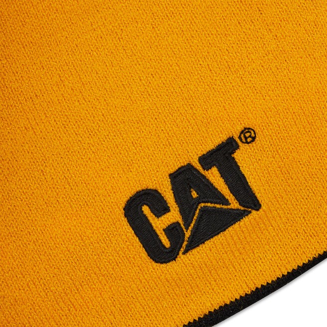 BONNET REVERSIBLE CAT YELLOW/BLACK