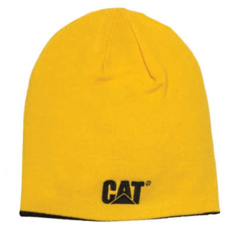 BONNET REVERSIBLE CAT YELLOW/BLACK