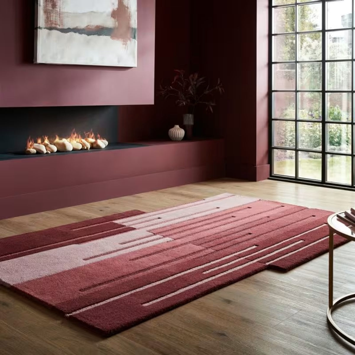 CHOPPY pure wool modern rug  - 0