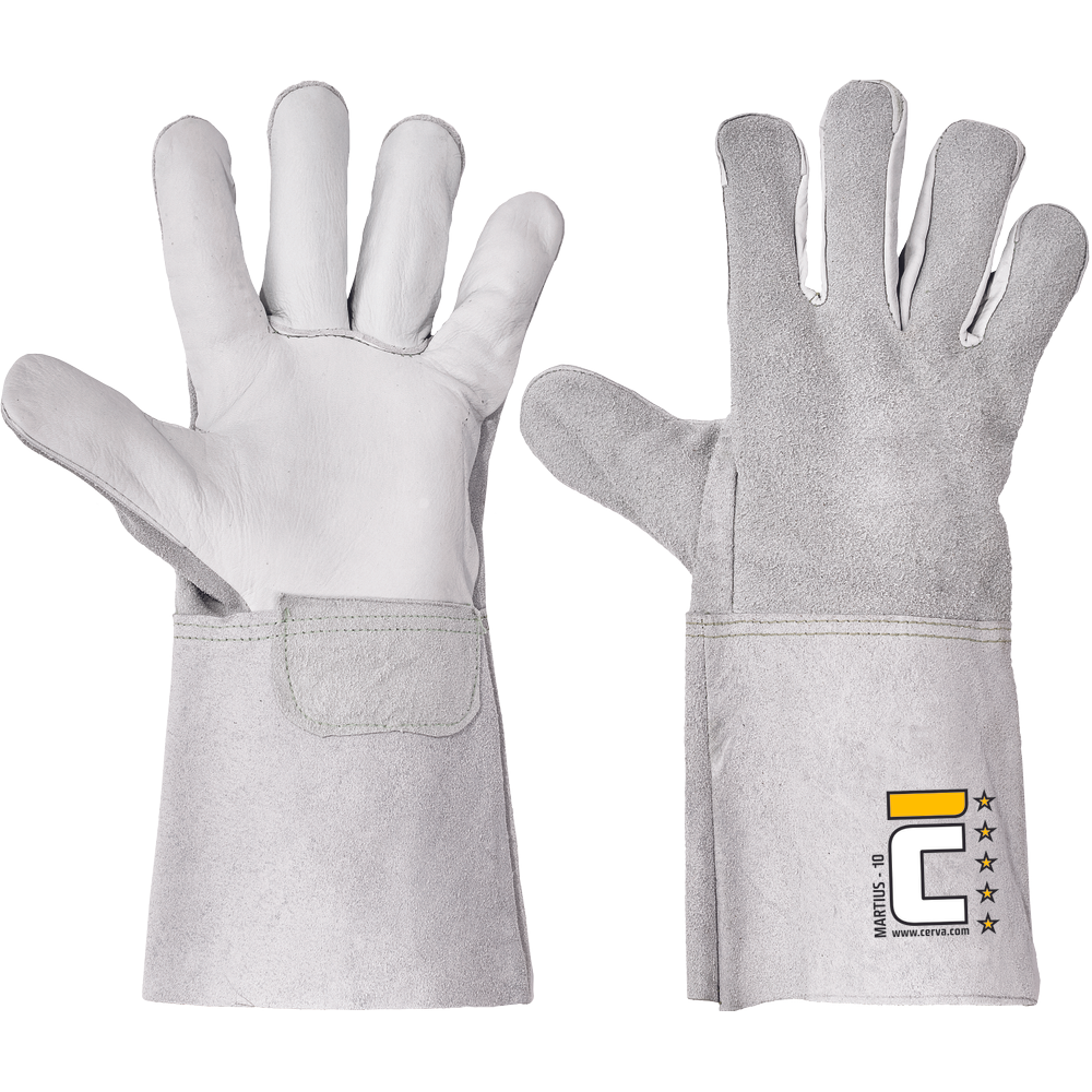 Gants de soudeur en cuir Kevlar MARTIUS T11