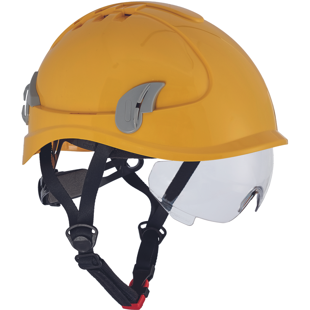 ALPINWORKER WR belüfteter Helm GELB 