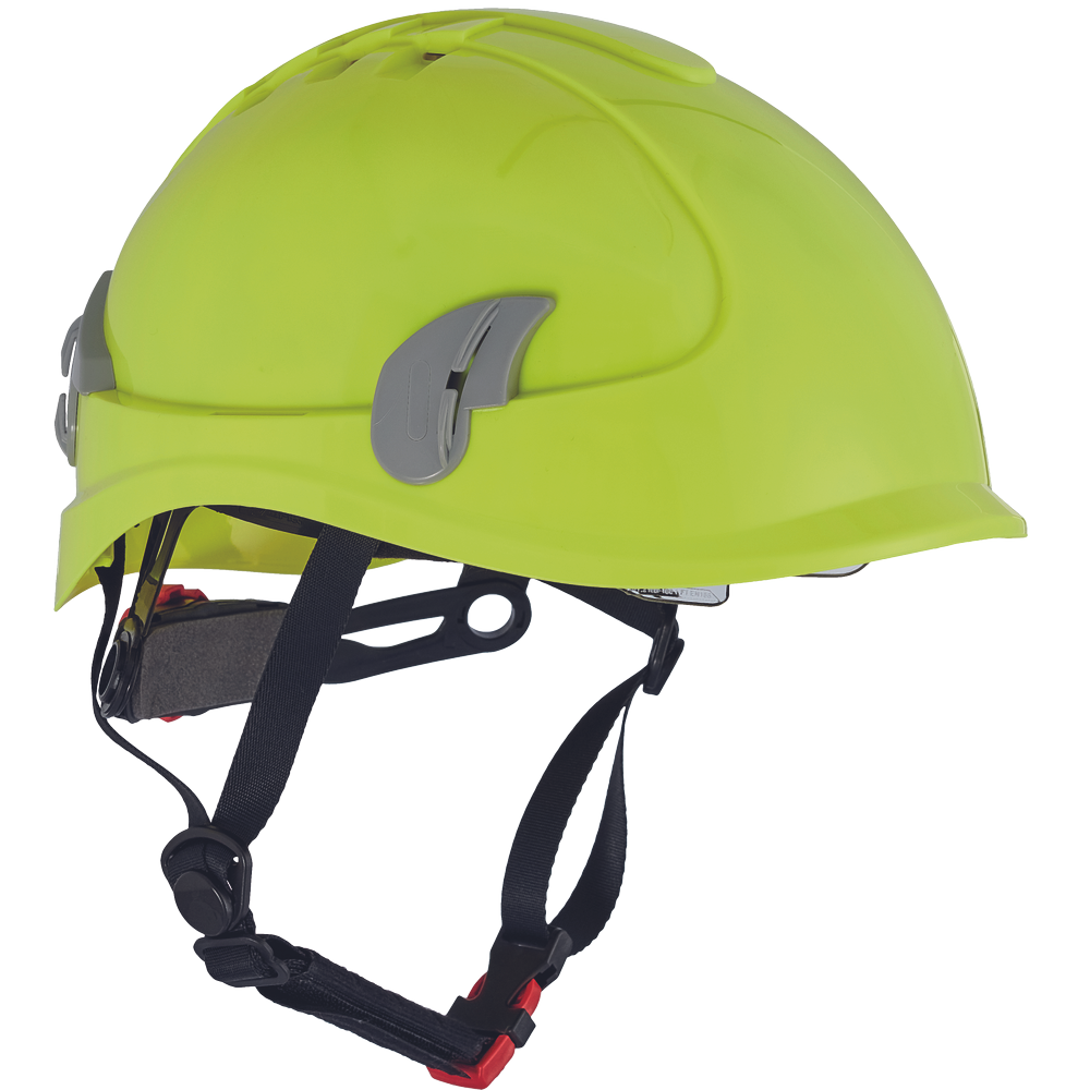 ALPINWORKER WR belüfteter Helm GELB  - 0