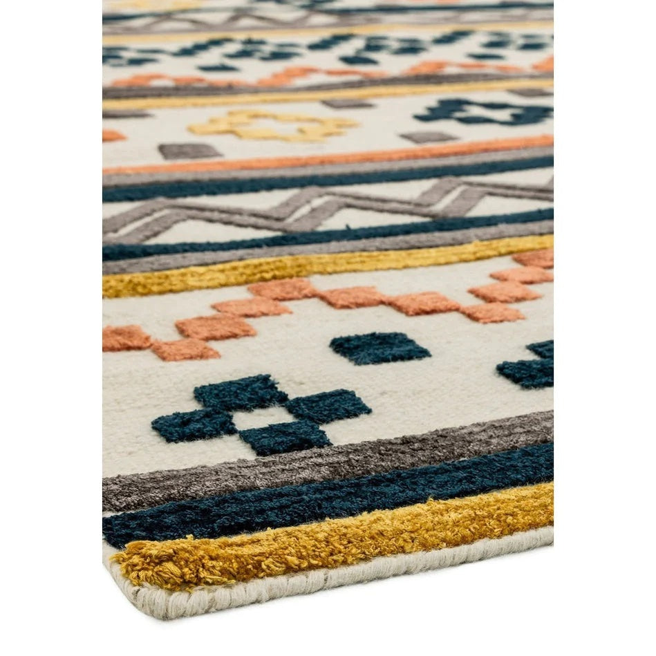 Tapis de salon en laine style berbère TEO - Novatrend 