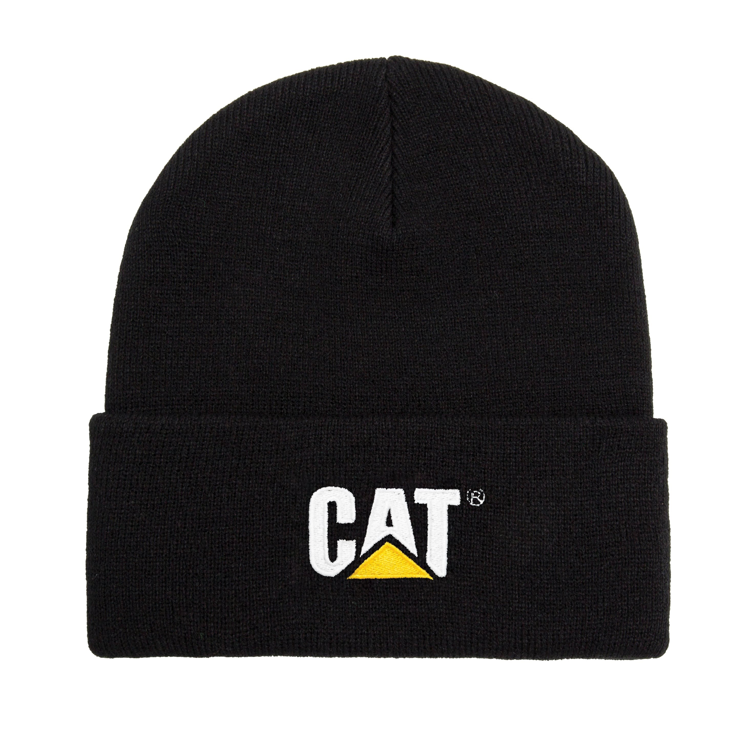 TRADEMARK CUFF BEANIE BLACK CATERPILLAR