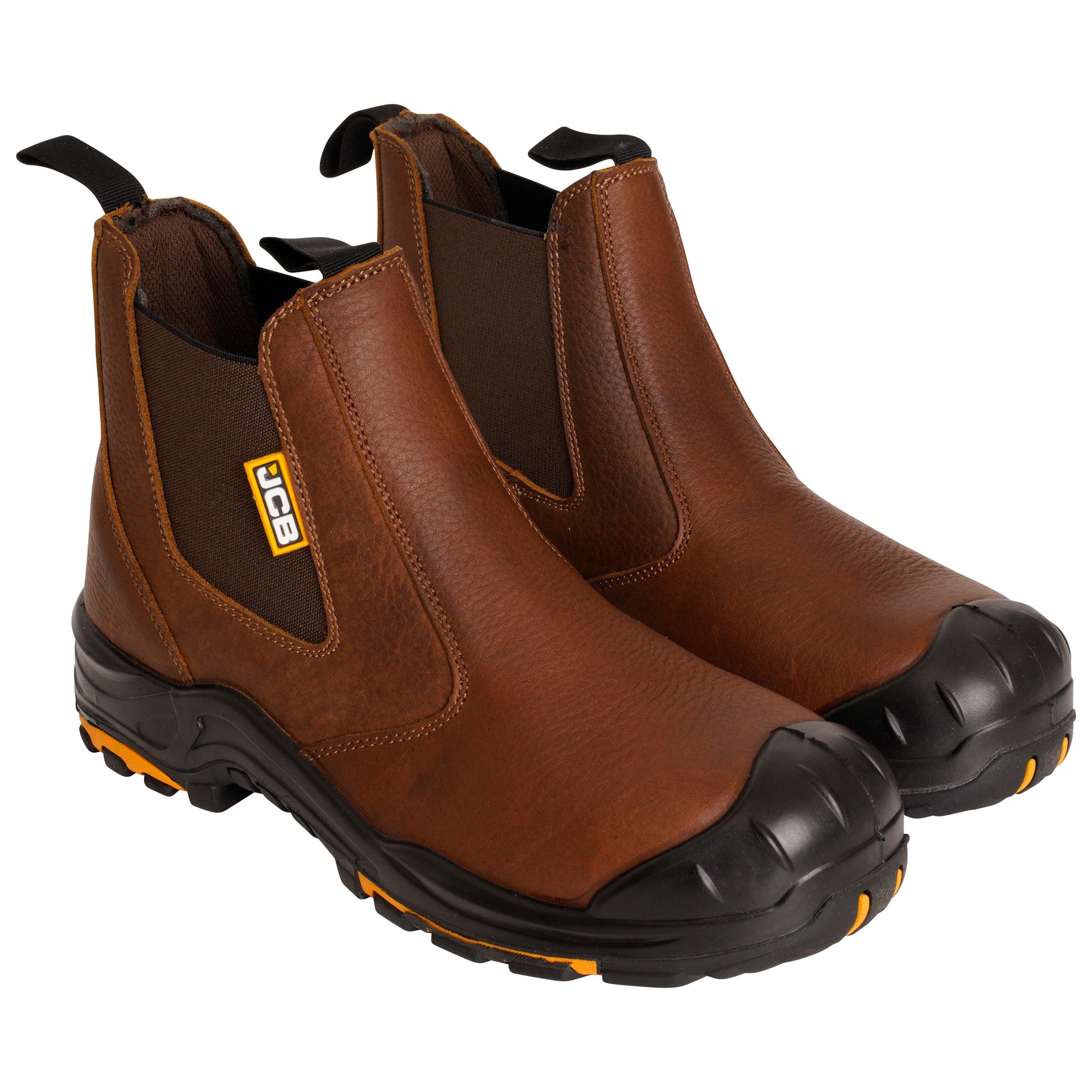 JCB DEALER BROWN BOOT S3 HRO SRC