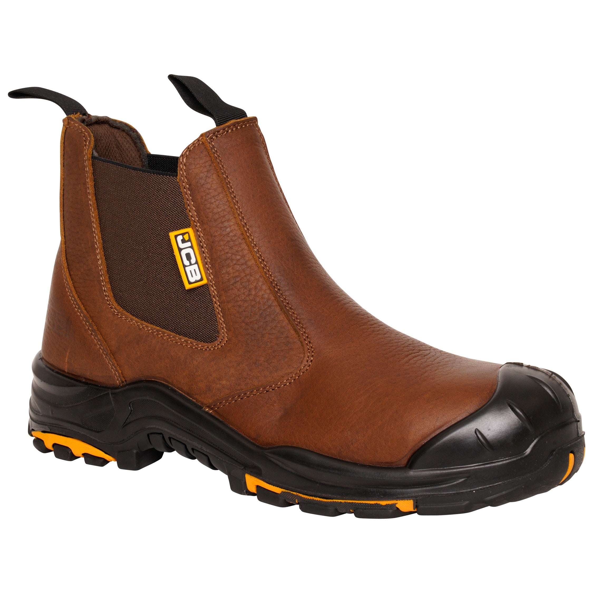 JCB DEALER BROWN BOOT S3 HRO SRC