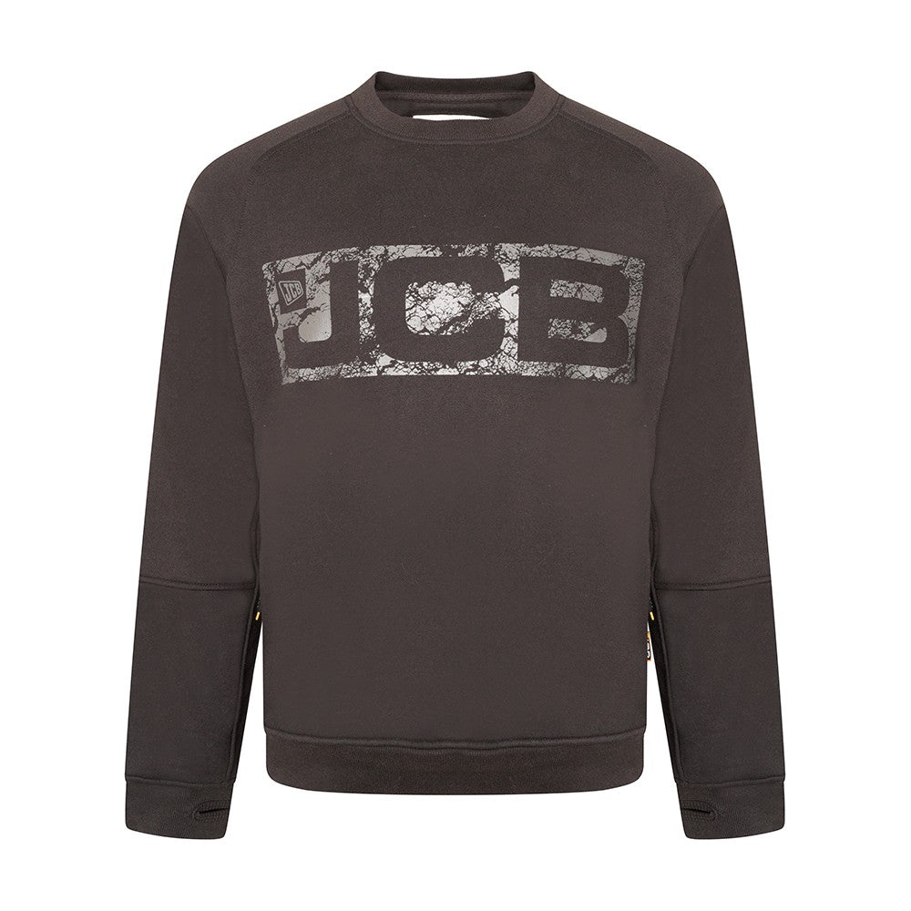 JCB TRADE CREW SWEATSHIRT SCHWARZ