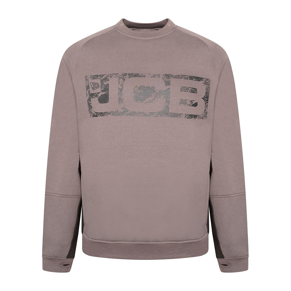 JCB TRADE CREW SWEATSHIRT GREY