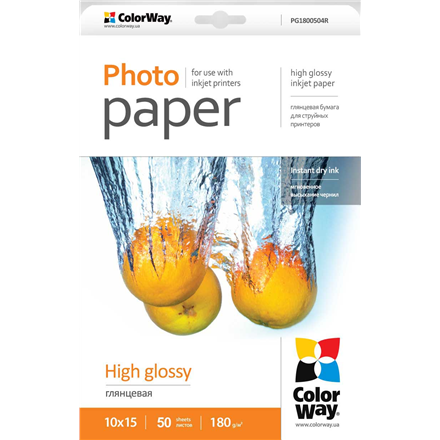 180gsm | 10x15 | High Glossy Photo Paper